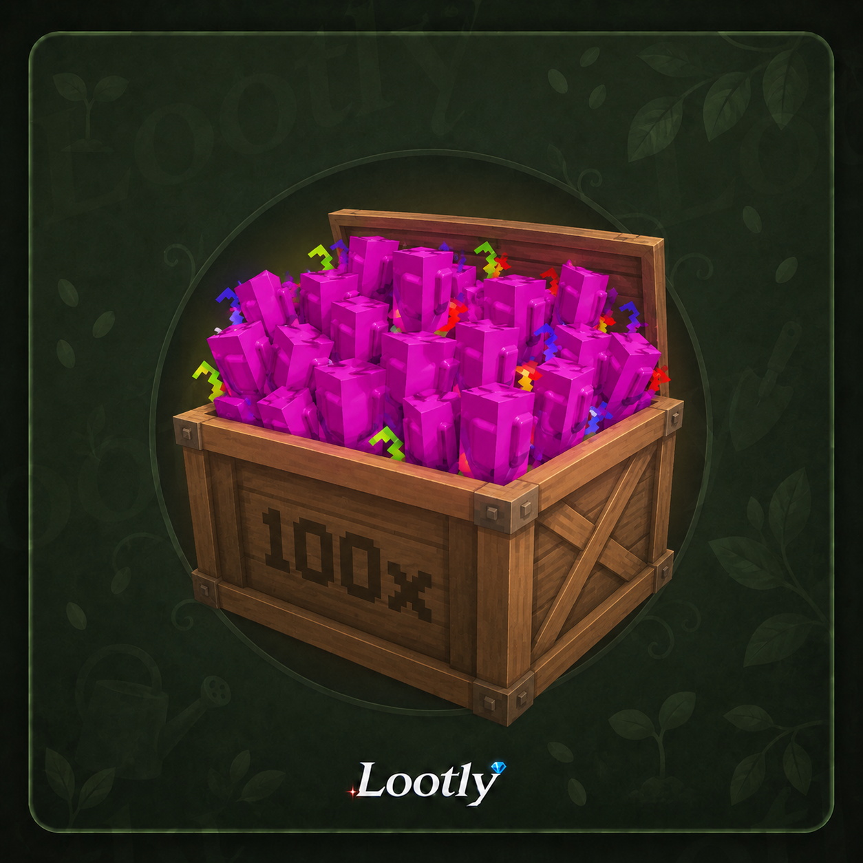 100x Rainbow Seeds